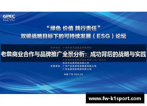 老詹商业合作与品牌推广全景分析:成功背后的战略与实践 老詹商业合作与品牌推广全景分析:成功背后的战略与实践